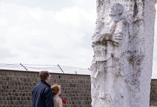 Austria WWII Mauthausen Commemoration Ceremony