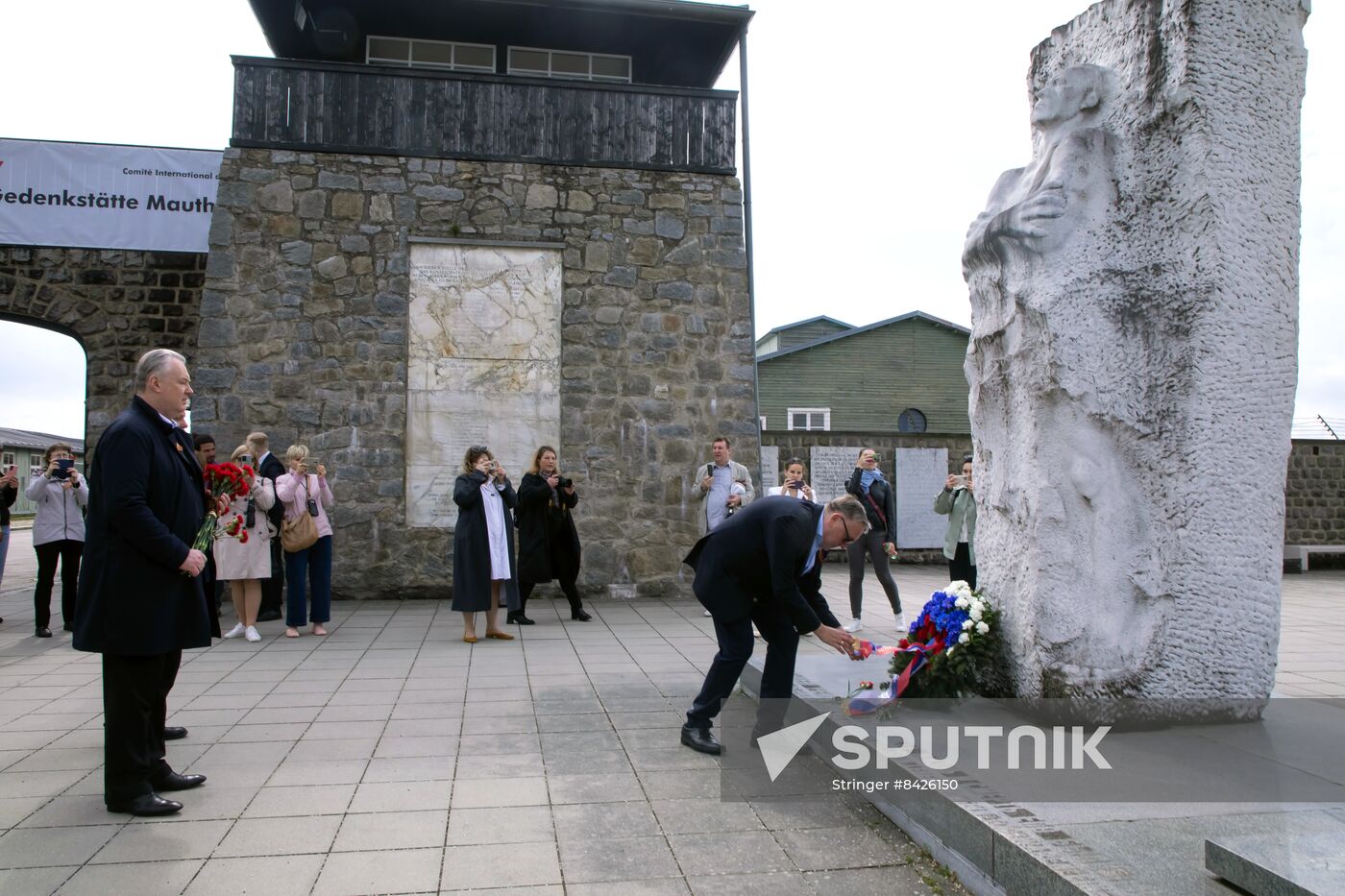 Austria WWII Mauthausen Commemoration Ceremony