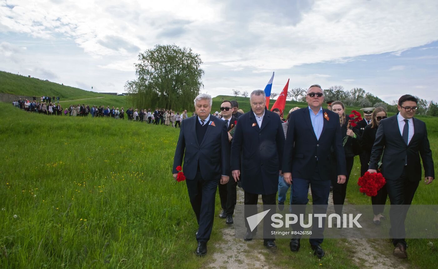 Austria WWII Mauthausen Commemoration Ceremony