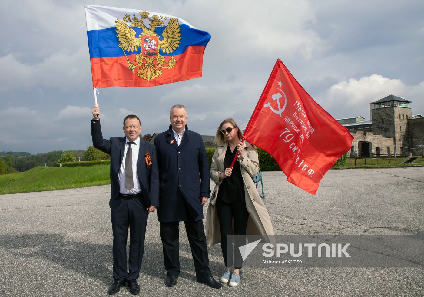 Austria WWII Mauthausen Commemoration Ceremony