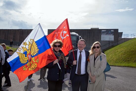 Austria WWII Mauthausen Commemoration Ceremony