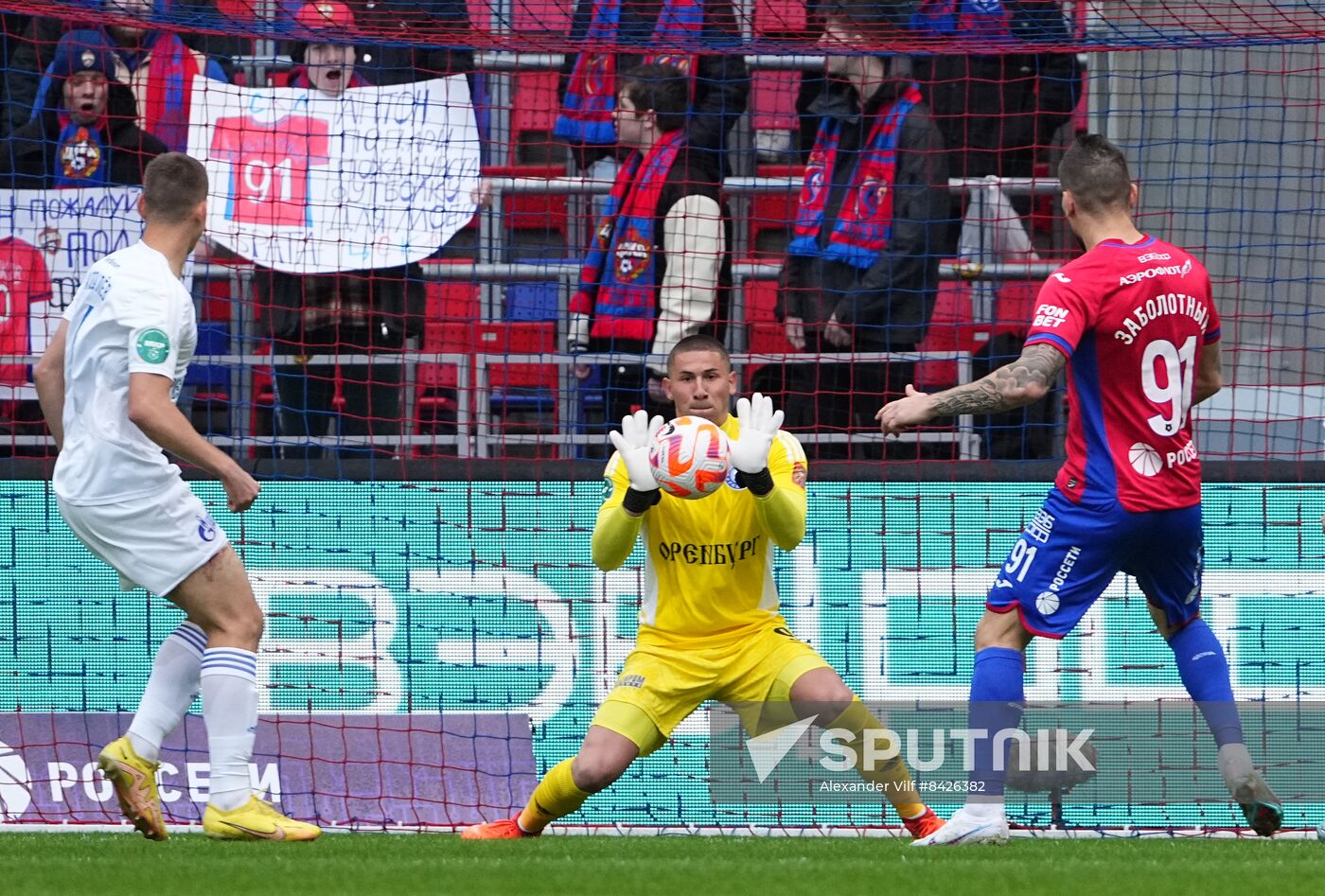 Russia Soccer Premier-League CSKA - Orenburg