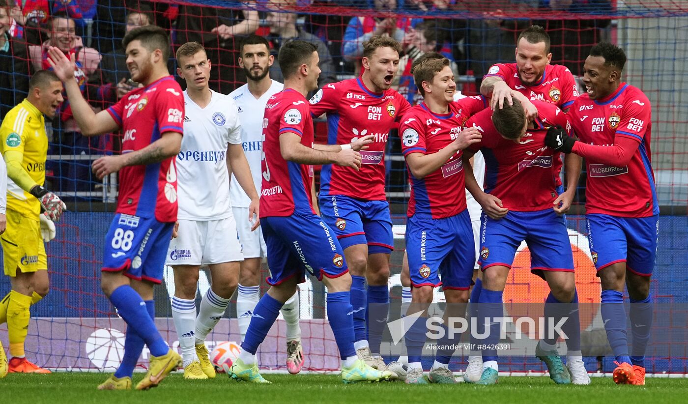 Russia Soccer Premier-League CSKA - Orenburg