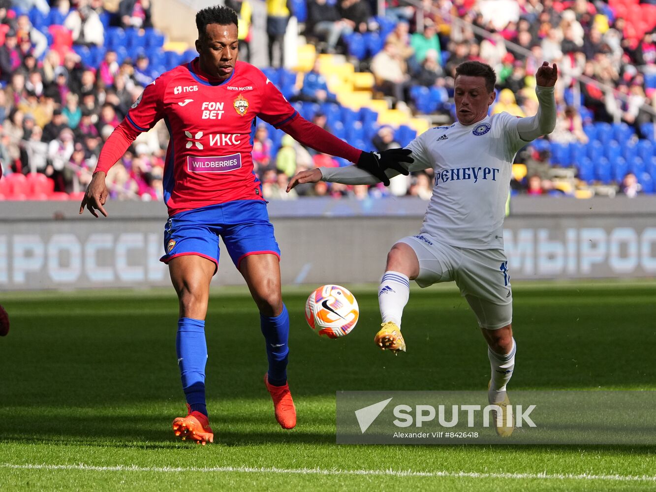 Russia Soccer Premier-League CSKA - Orenburg