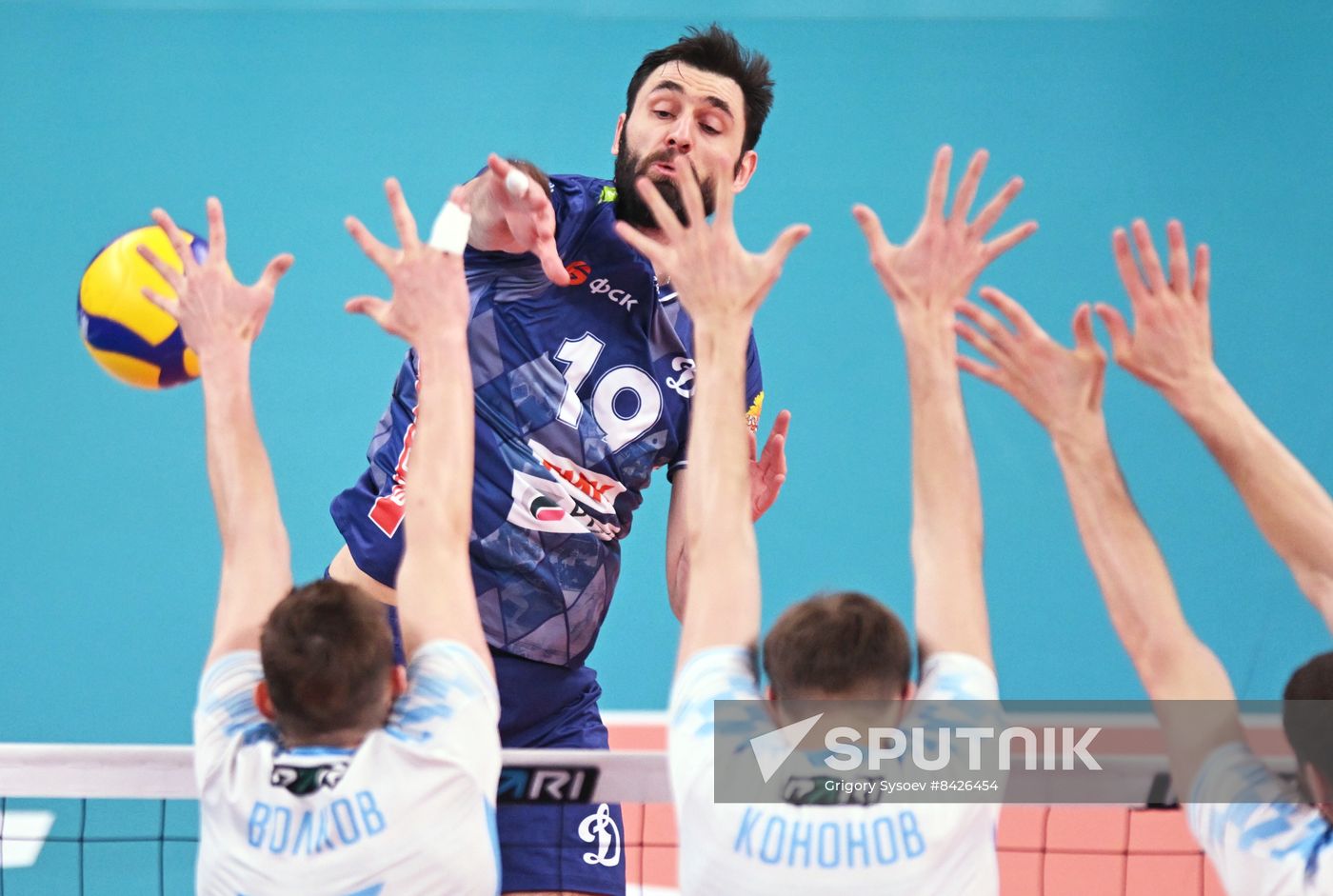 Russia Volleyball Championship Men Dynamo - Zenit-Kazan