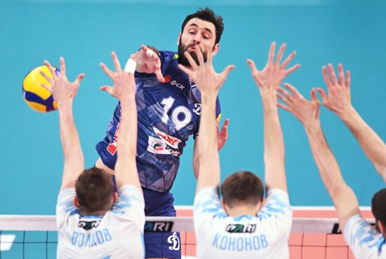 Russia Volleyball Championship Men Dynamo - Zenit-Kazan