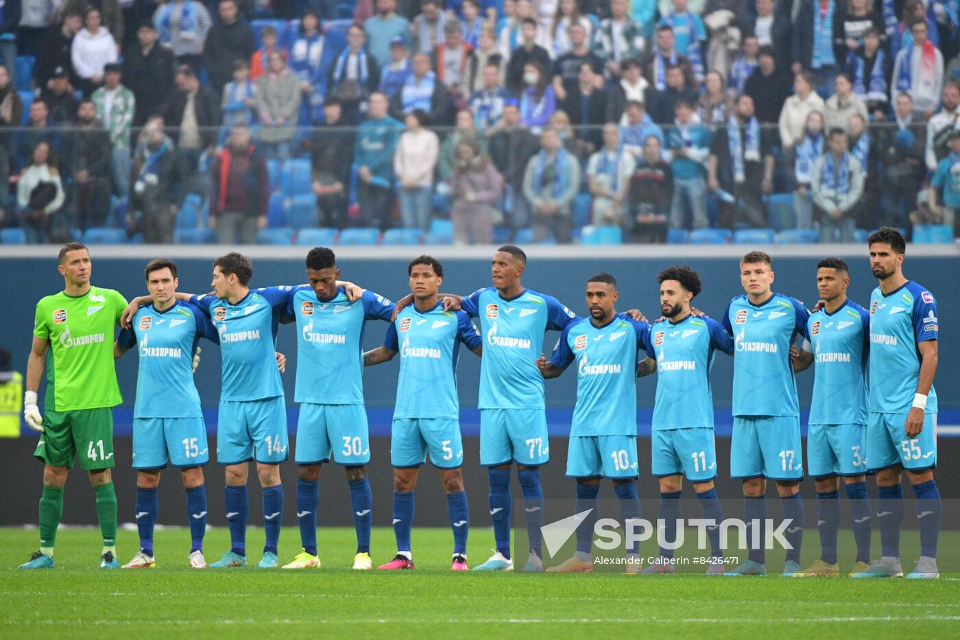 Russia Soccer Premier-League Zenit - Spartak