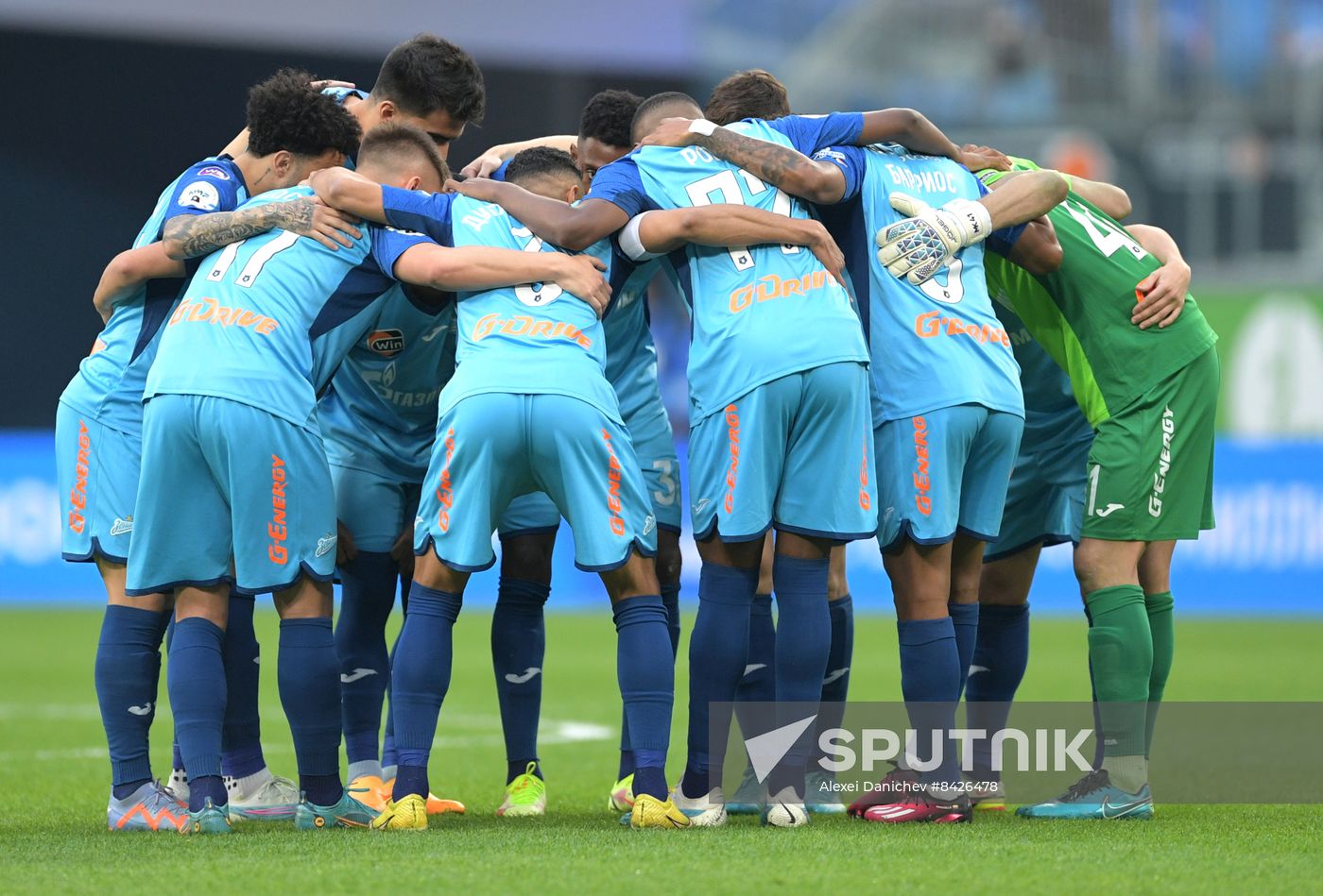 Russia Soccer Premier-League Zenit - Spartak
