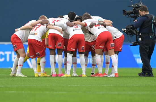 Russia Soccer Premier-League Zenit - Spartak