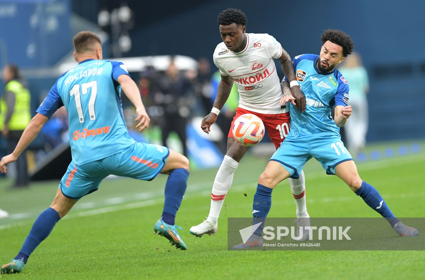 Russia Soccer Premier-League Zenit - Spartak