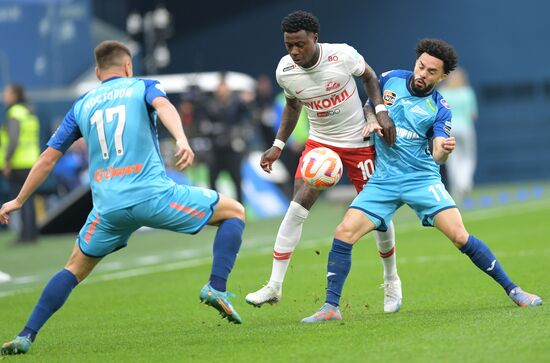 Russia Soccer Premier-League Zenit - Spartak