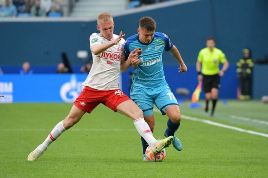 Russia Soccer Premier-League Zenit - Spartak