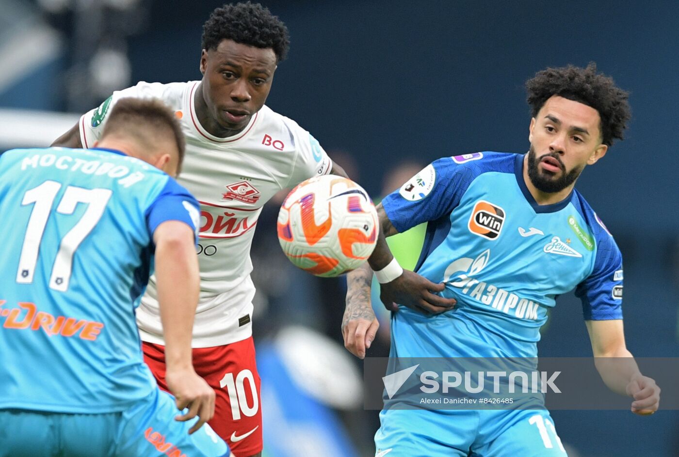 Russia Soccer Premier-League Zenit - Spartak