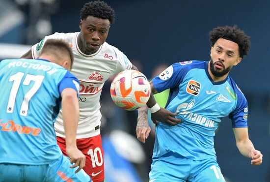 Russia Soccer Premier-League Zenit - Spartak