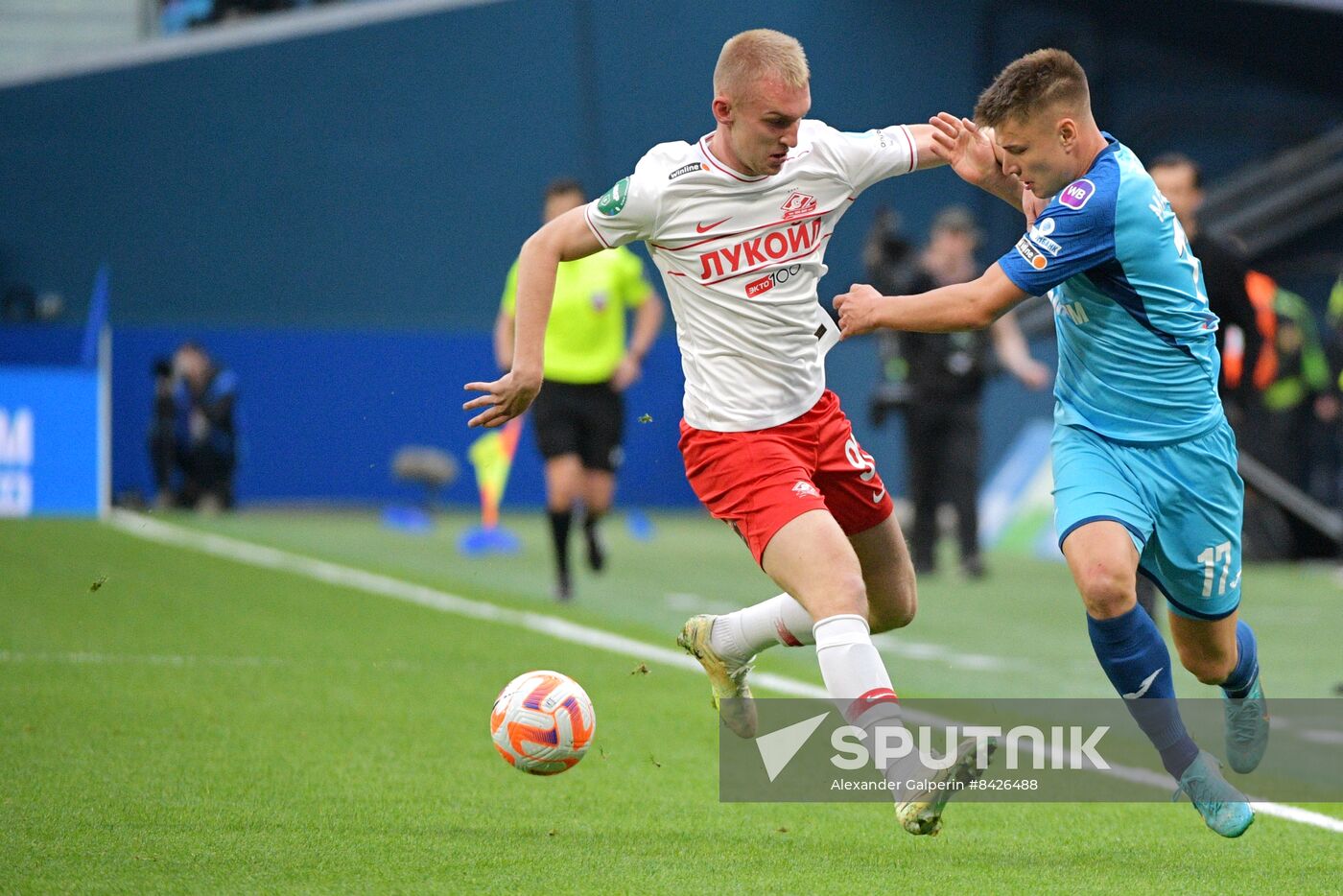 Russia Soccer Premier-League Zenit - Spartak