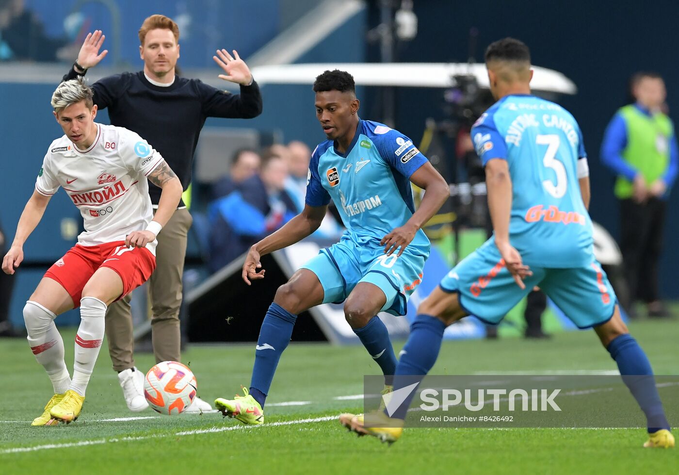 Russia Soccer Premier-League Zenit - Spartak