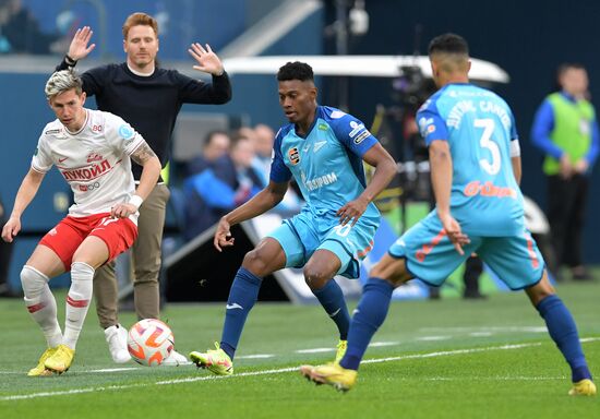 Russia Soccer Premier-League Zenit - Spartak