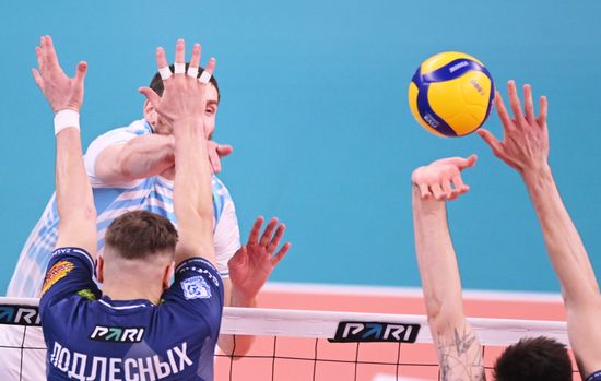 Russia Volleyball Championship Men Dynamo - Zenit-Kazan