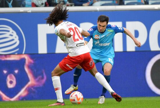 Russia Soccer Premier-League Zenit - Spartak