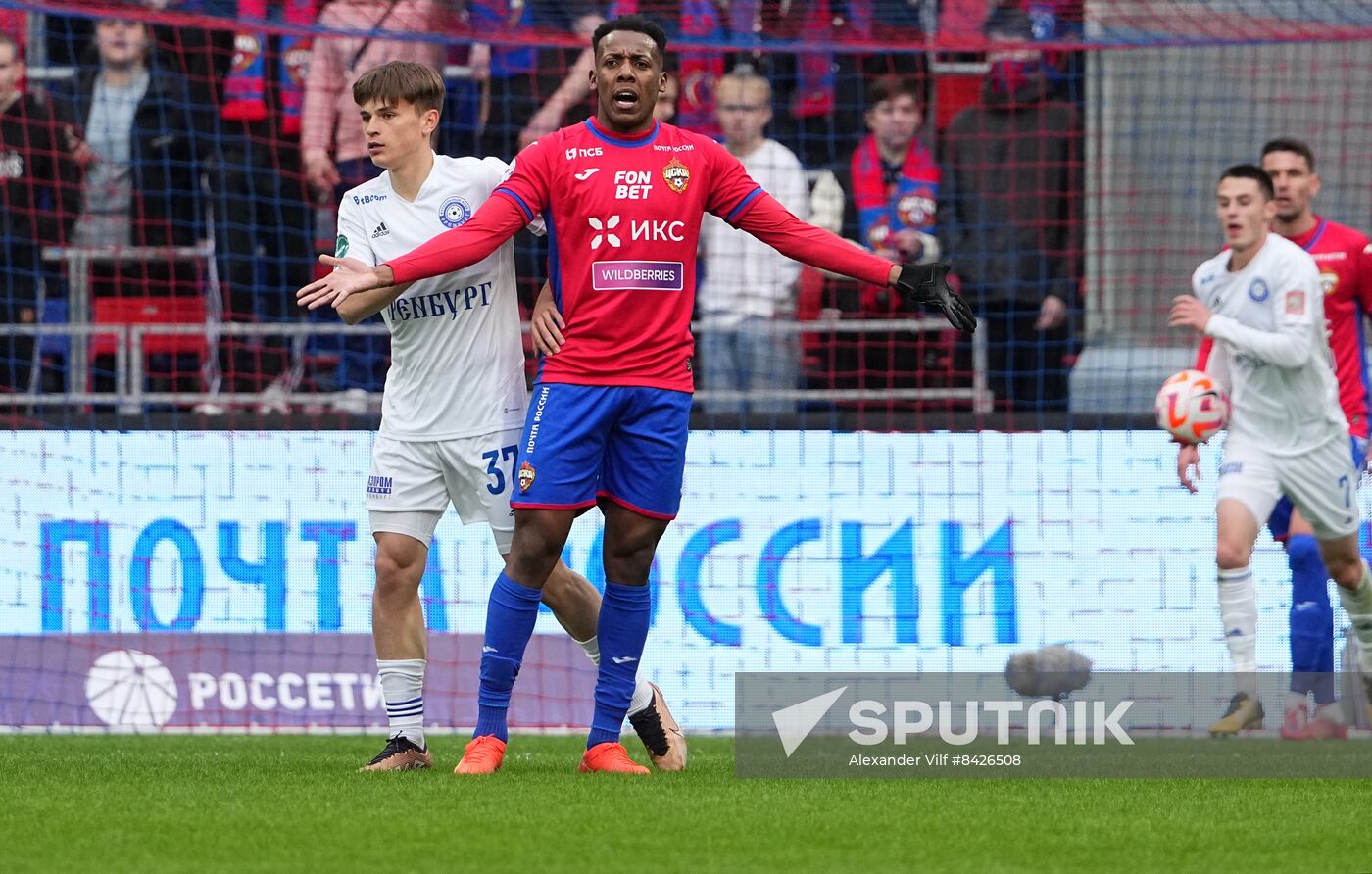 Russia Soccer Premier-League CSKA - Orenburg