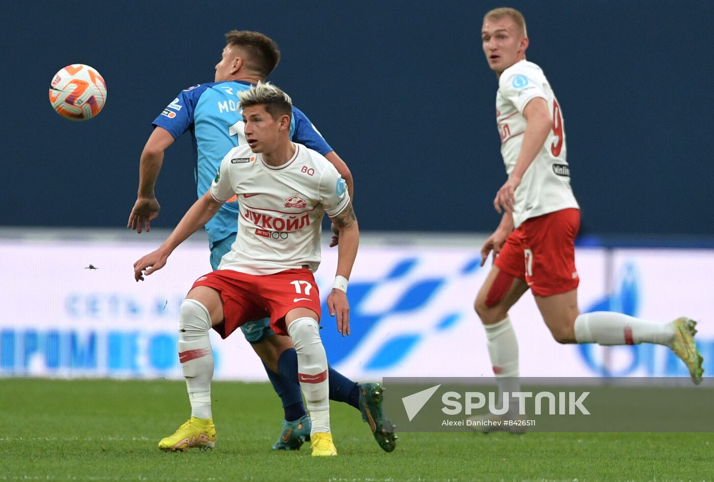 Russia Soccer Premier-League Zenit - Spartak