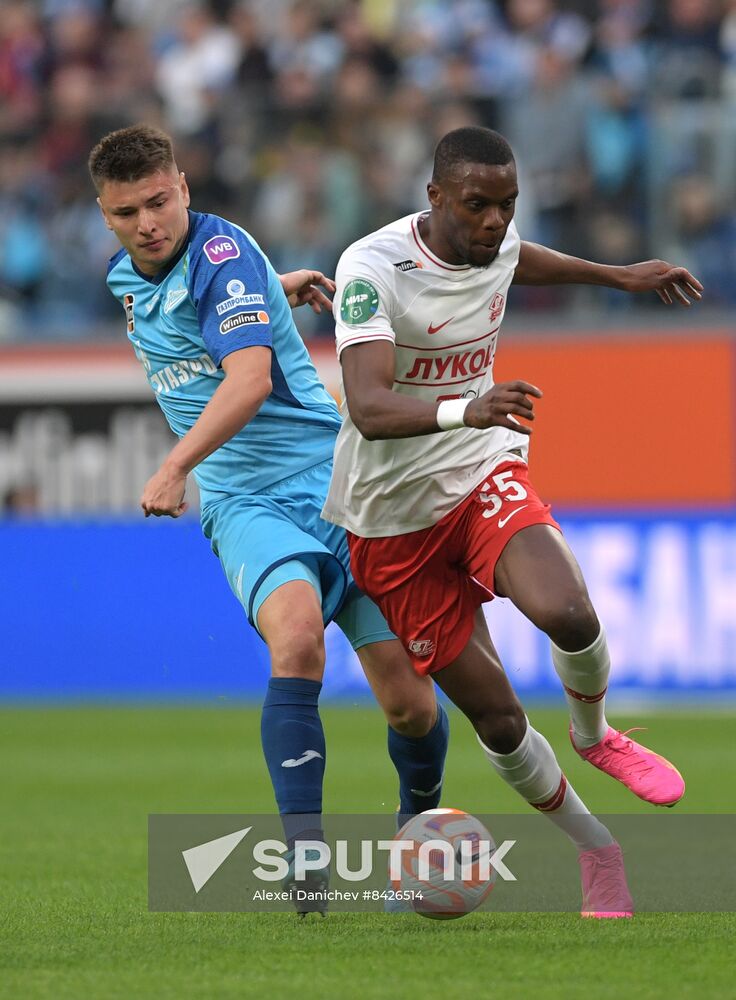 Russia Soccer Premier-League Zenit - Spartak