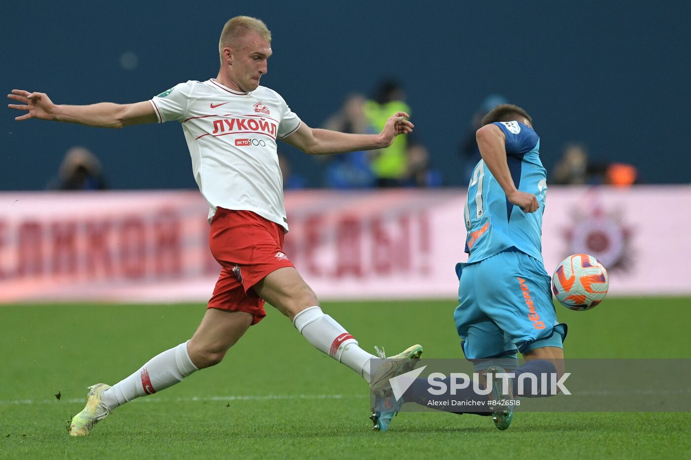 Russia Soccer Premier-League Zenit - Spartak