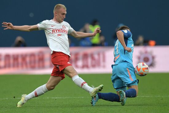 Russia Soccer Premier-League Zenit - Spartak