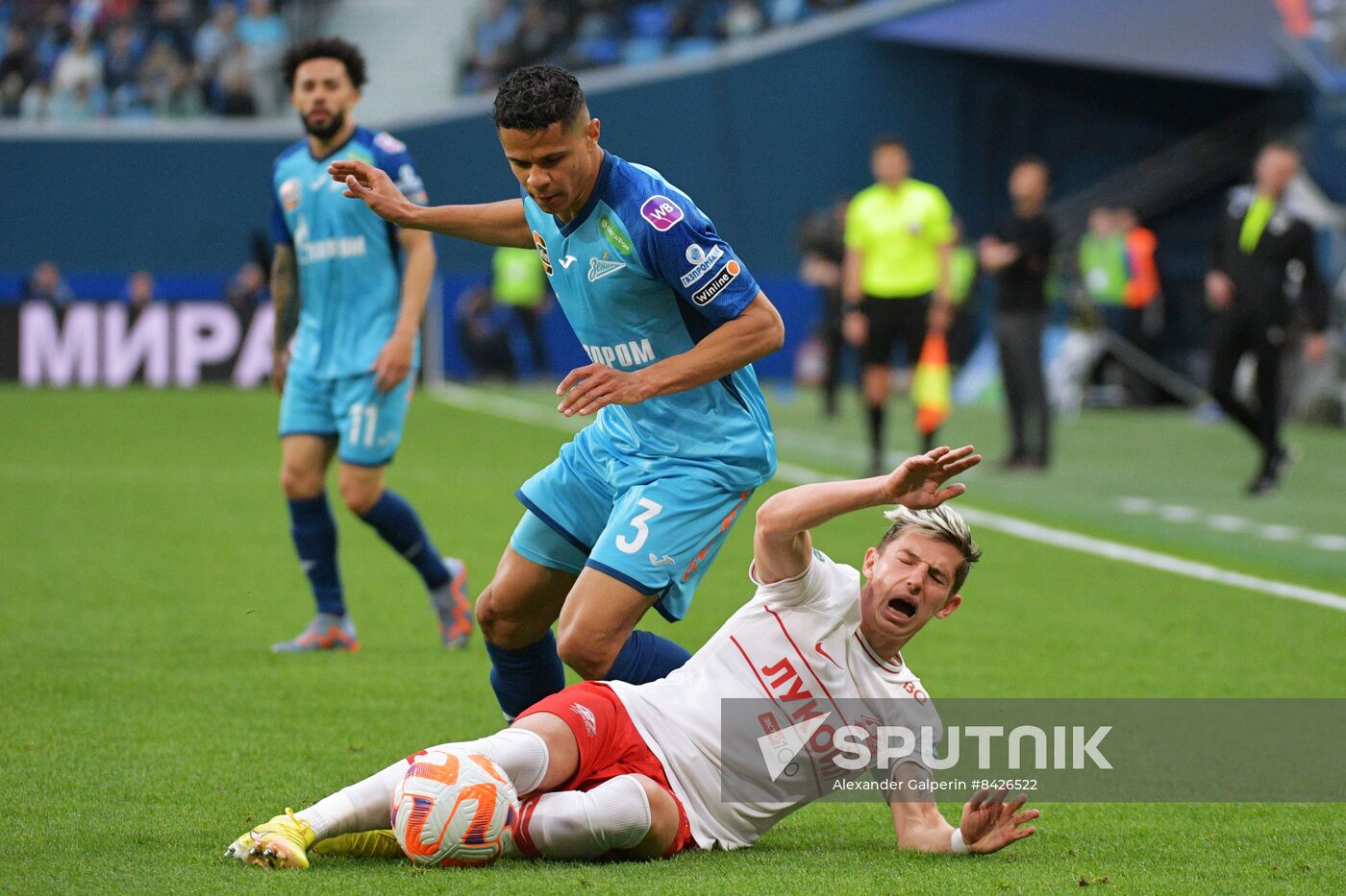 Russia Soccer Premier-League Zenit - Spartak