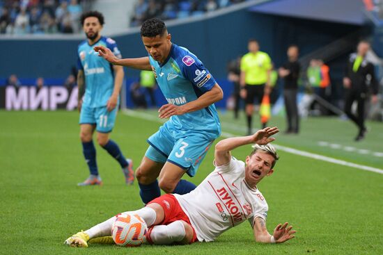 Russia Soccer Premier-League Zenit - Spartak