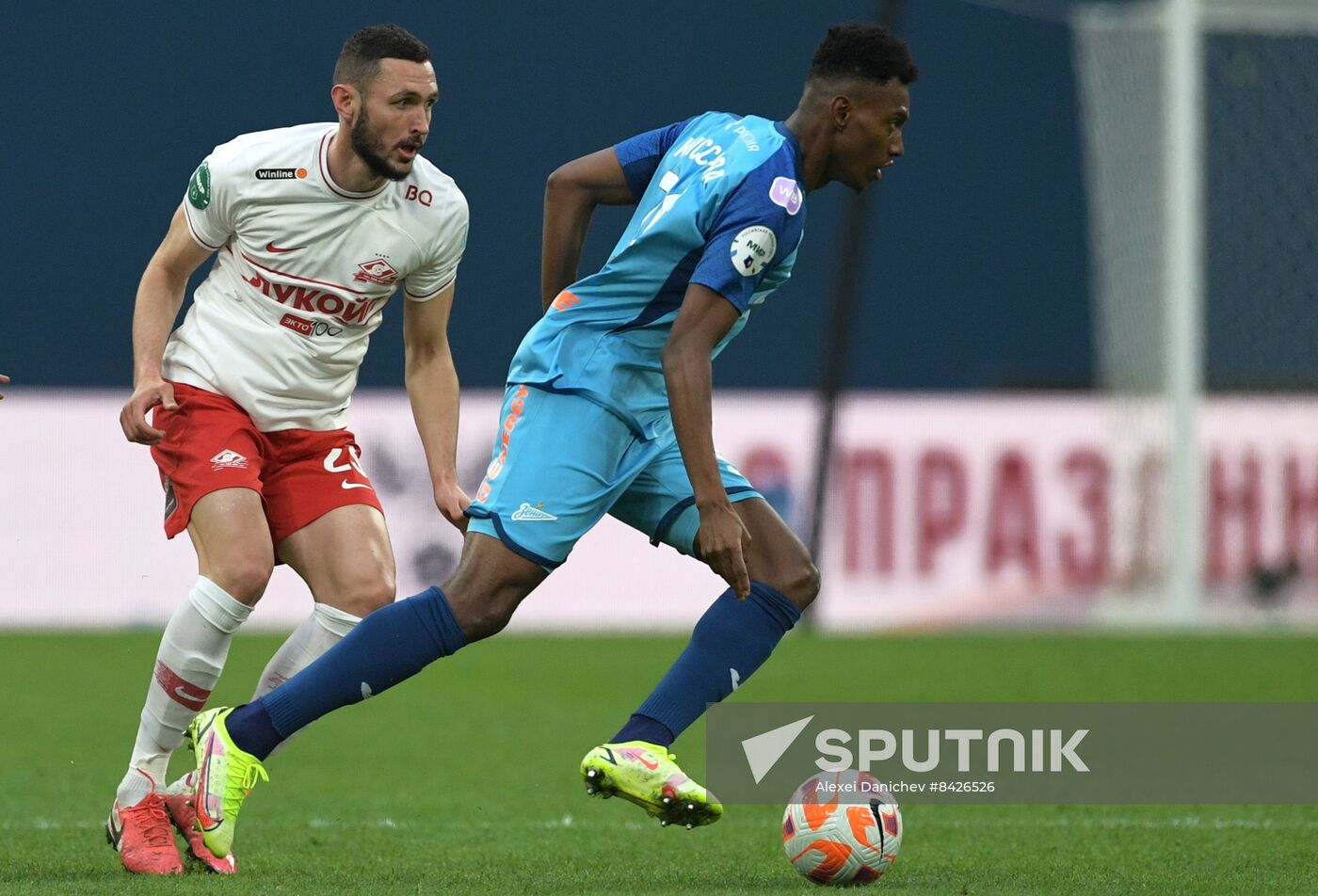 Russia Soccer Premier-League Zenit - Spartak