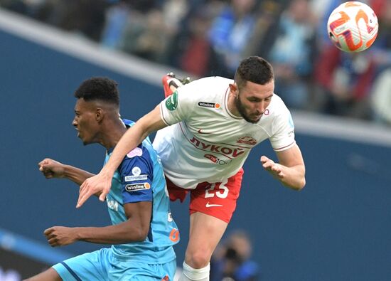 Russia Soccer Premier-League Zenit - Spartak