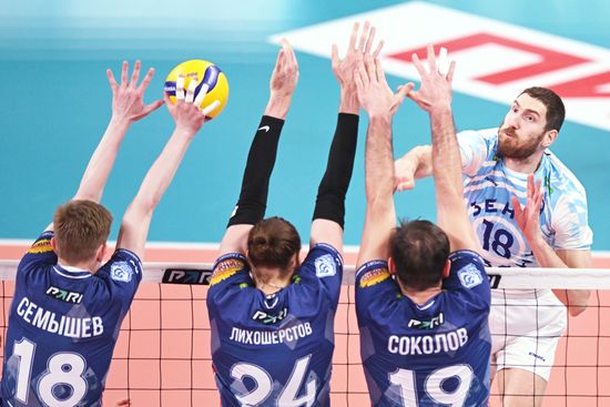 Russia Volleyball Championship Men Dynamo - Zenit-Kazan