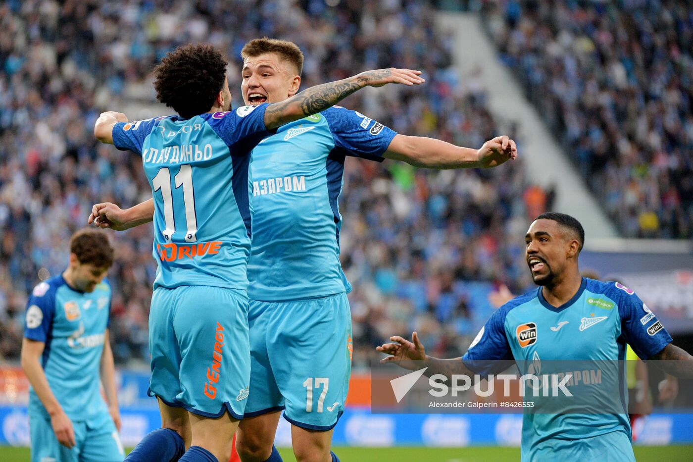 Russia Soccer Premier-League Zenit - Spartak