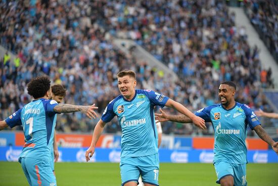 Russia Soccer Premier-League Zenit - Spartak