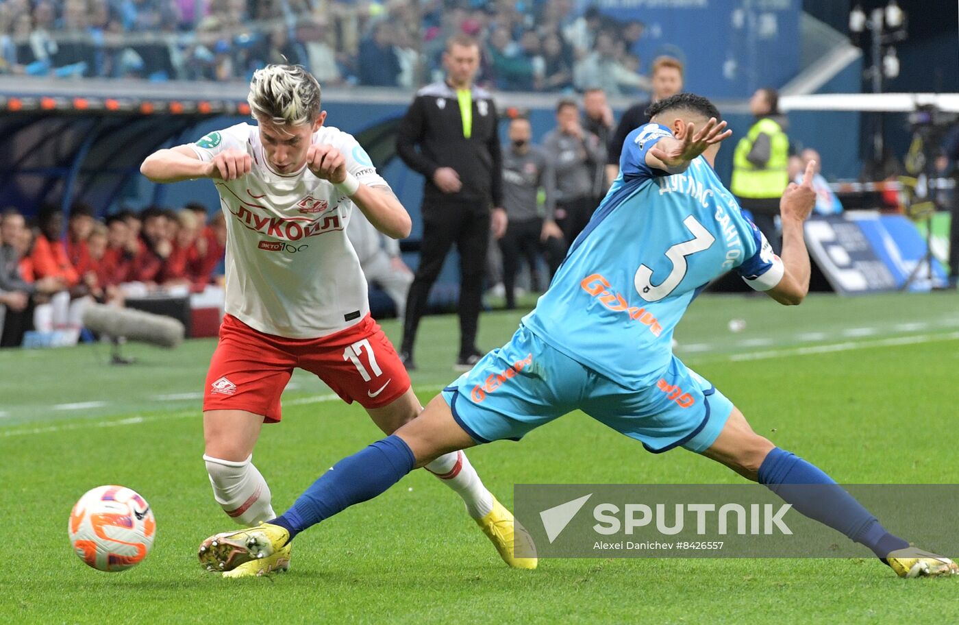 Russia Soccer Premier-League Zenit - Spartak