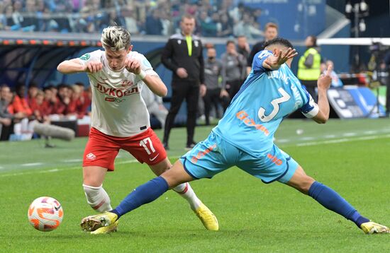 Russia Soccer Premier-League Zenit - Spartak