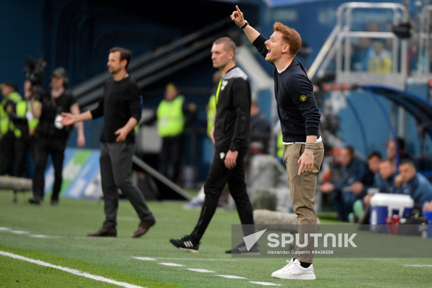 Russia Soccer Premier-League Zenit - Spartak