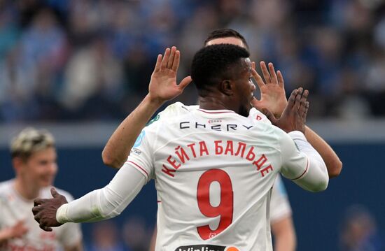 Russia Soccer Premier-League Zenit - Spartak