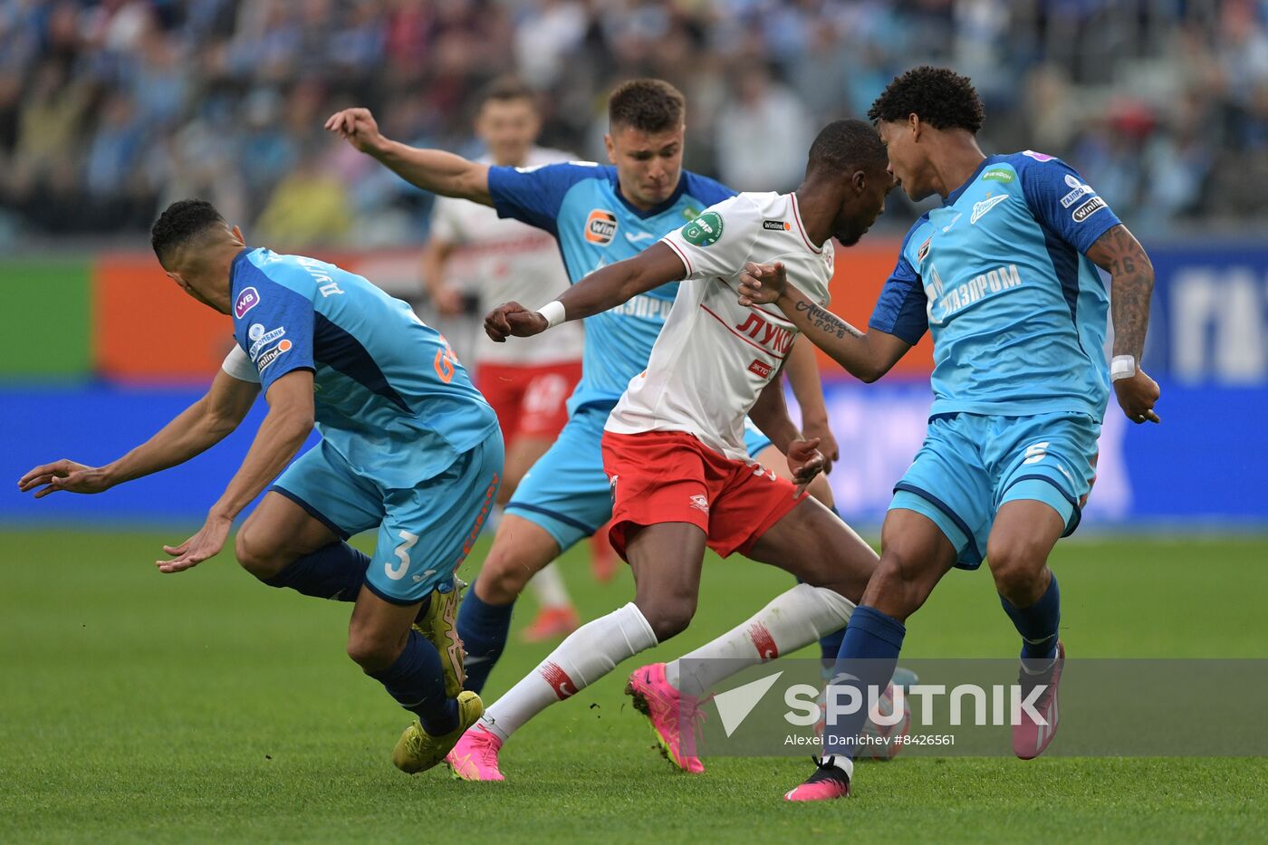 Russia Soccer Premier-League Zenit - Spartak