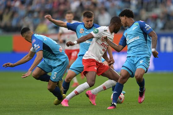 Russia Soccer Premier-League Zenit - Spartak