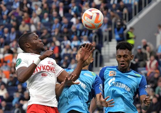 Russia Soccer Premier-League Zenit - Spartak