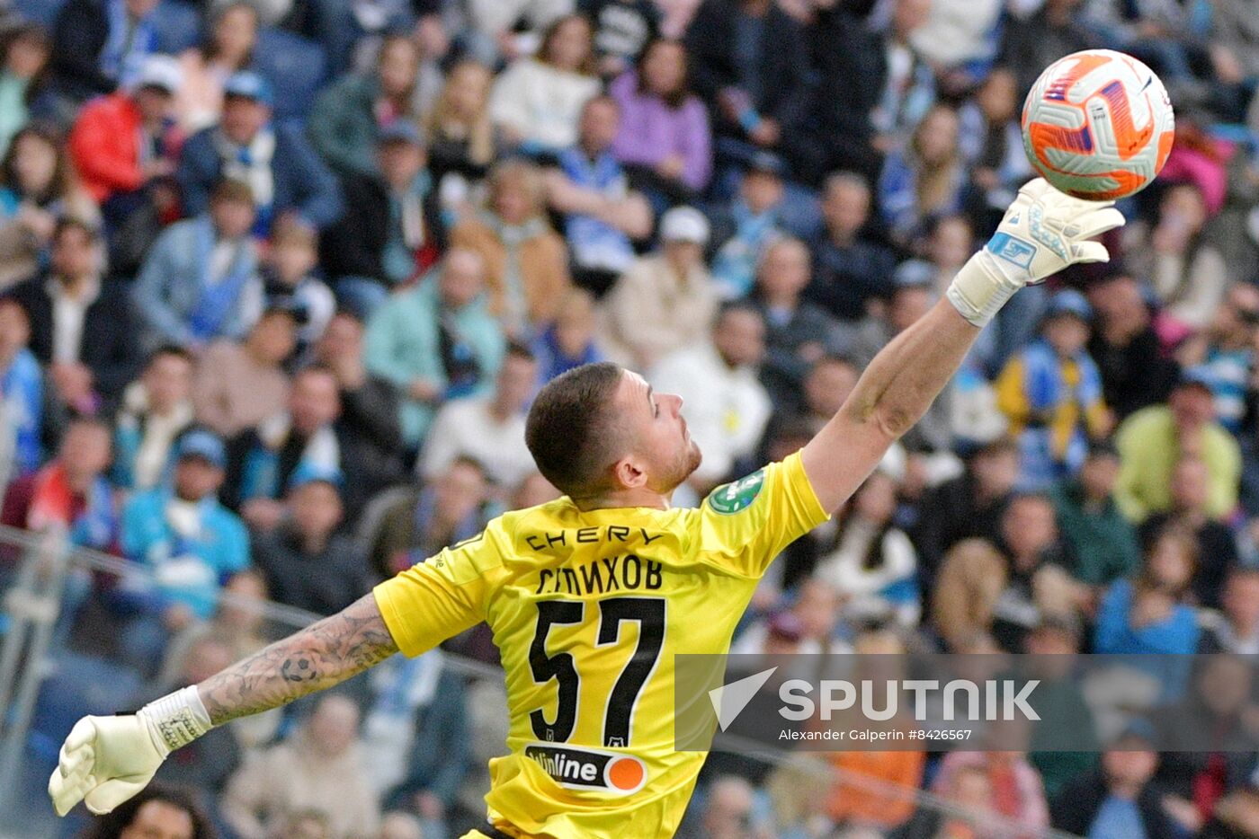 Russia Soccer Premier-League Zenit - Spartak