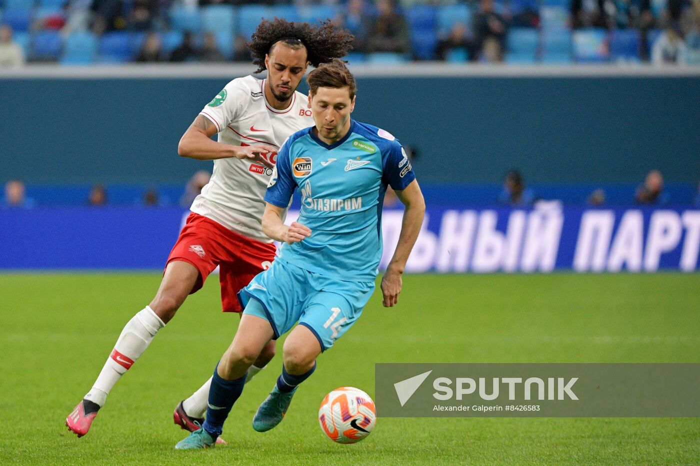 Russia Soccer Premier-League Zenit - Spartak