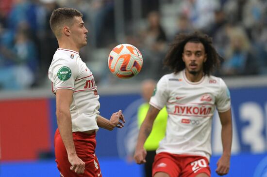 Russia Soccer Premier-League Zenit - Spartak