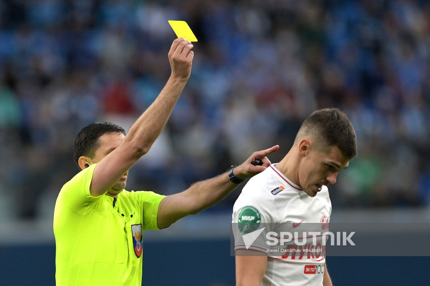 Russia Soccer Premier-League Zenit - Spartak