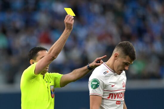 Russia Soccer Premier-League Zenit - Spartak