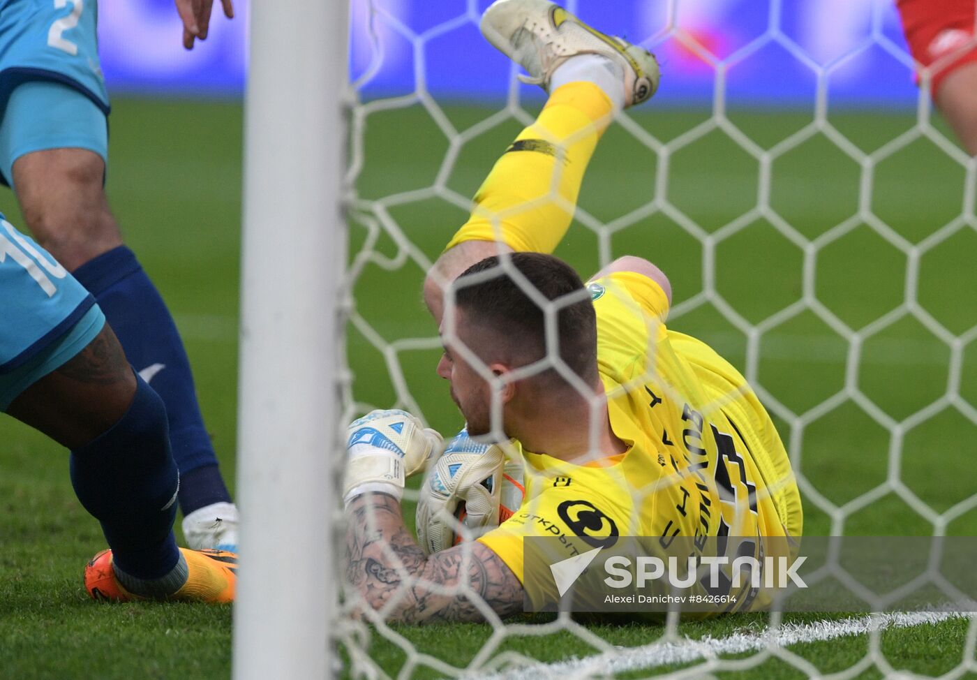 Russia Soccer Premier-League Zenit - Spartak