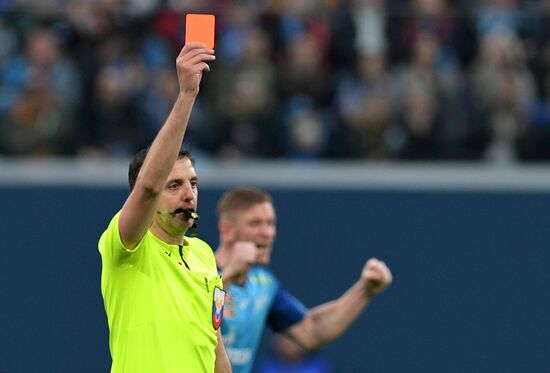 Russia Soccer Premier-League Zenit - Spartak