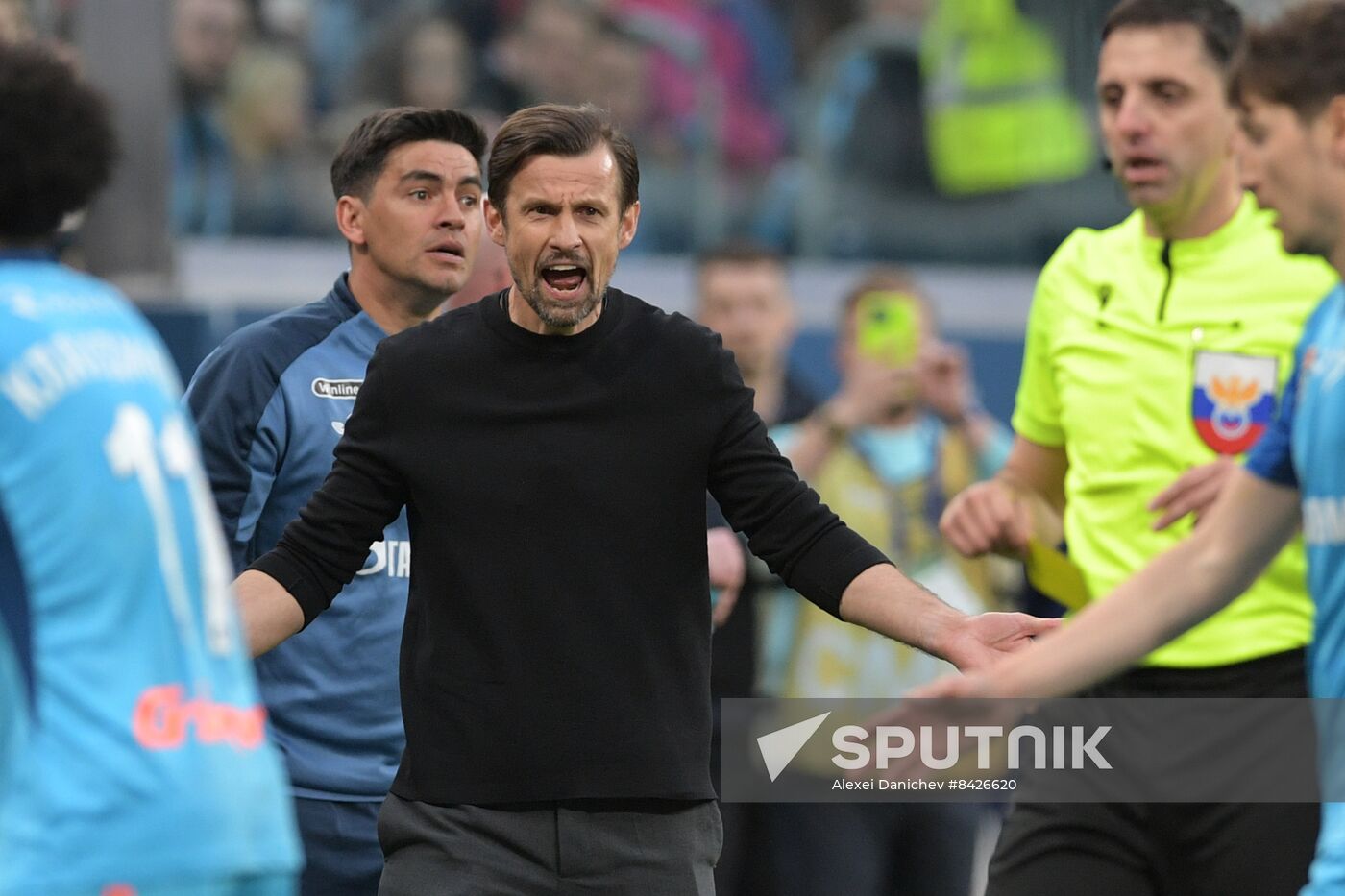 Russia Soccer Premier-League Zenit - Spartak